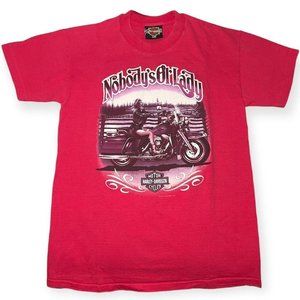 Vintage 1991 Harley Davidson Motorcycles of Green River Wyoming Nobody’s Ol Lady